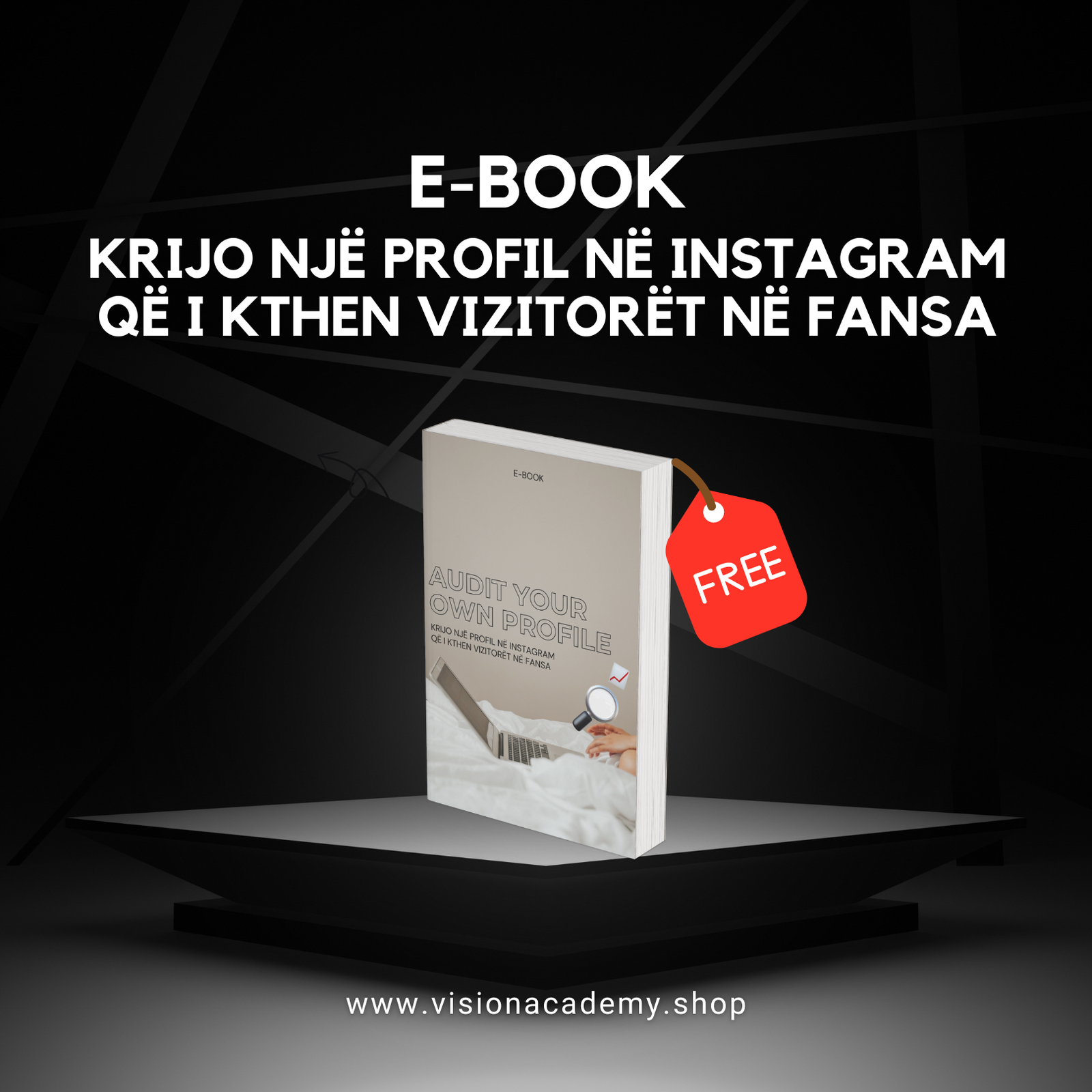 E Book | Krijo një profil në Instagram që i kthen vizitorët në fansa